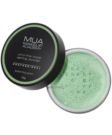MUA Ultra-Fine Loose Setting Powder - Balancing Green