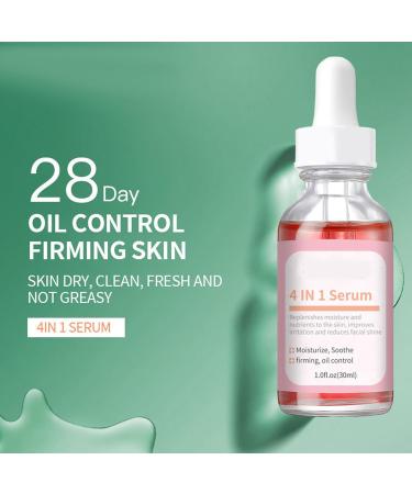 4 in 1 Anti Aging Face Serum Vitamin C Serum For Face Facial Serums for Women with 10% Niacinamide Fade Fine Lines&Improve Dull Tired Skin intense Firming Face Serum for Wrinkle Smooth Skin Tone-30ml - Buy Online on GoSupps.com