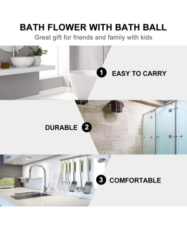 Milist Luffa Bath Towel & Shower Washer - Natural Back Scrubber & Travel Bath Brush - Buy Online on GoSupps.com