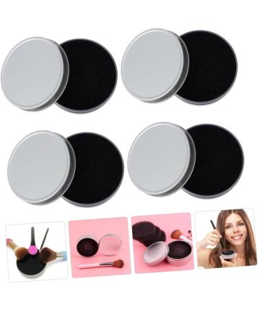 POPETPOP 12 Sets Makeup Sponge Tools Silicone Brush Cleaner Color Removal Cleaner Sponge Eye Shadow Makeup Brush Makeup Supply Cleaning Sponge Make up Makeup Tools Activated Carbon Sponge - Buy Online on GoSupps.com