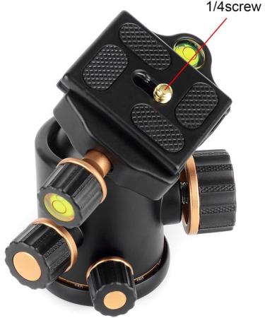 Pergear TH3 Pro Metal Ball Head Tripod for DSLR Camera - 8KG Loading Capacity, 360 Degree Swivel, Fine Tuning Damping - Buy Online on GoSupps.com