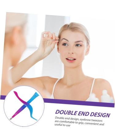 VINTORKY 1 Set Metal Eyebrow Clip Beauty Tools Eyelash Women Eyebrow Tweezers Love Facial Hair Removal Tweezers Tweezers Set Auxiliary Tweezer face Make up Precision Major - Buy Online on GoSupps.com