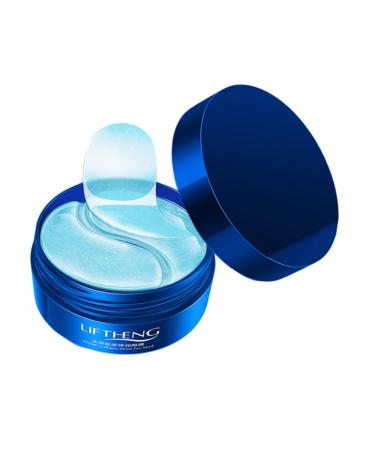 Housoutil 1 Box Moisturizing Eye Mask Jellyfish Collagen Eye Mask Gentle Eye Mask Pink Gel Lips Eye Mask for Wrinkles Treatment Mask for Eye Hydrating Eye Mask Bouncy Facial Mask