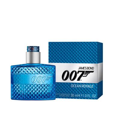 JAMES BOND 007 EDT Spray for Men Ocean Royale 1 Ounce 1 Fl Oz (Pack of 1)