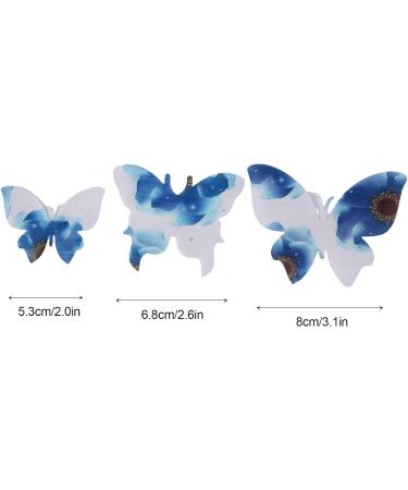 Butterfly Cupcake Decoration Wooauto Pre-Cut Beautiful Butterflies Edible Wafer Rice Paper Cupcake Cake Dessert Toppers Wedding Anniversary Birthday Party Cupcake Decoration One Size Type 1 - Buy Online on GoSupps.com