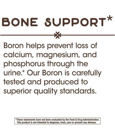 Boron Complex made for Nature's Way Supports Bone Health 100 Capsules + Bonus Pill Organizer Weekly Pill Organizer Mini - Buy Online on GoSupps.com