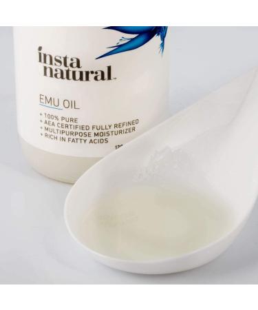 InstaNatural Emu Oil Body Treatment - 4 fl oz | Hydrating Skin Moisturizer - Buy Online on GoSupps.com
