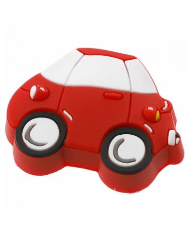Gedotec children's furniture handles made of rubber |Car |1 piece - children's handle furniture |Kid |Drawn -button elastic - saliva -proof rubber |Furniture button - children's room |Incl. Mounting material