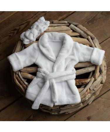 Newborn Photography Bath Towel Set | Baby Bathrobe Costume Outfit for Infants & Photo Shoot Accessories - Buy Online on GoSupps.com