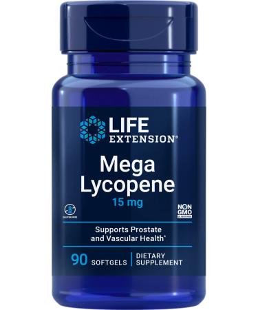Life Extension Mega Lycopene 15 mg 90 Softgels