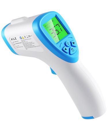  2023 AILE Digital Thermometer For Adults Baby Thermometers Adult No Touch Infrared Thermometer For Adults Digital Thermometers Medical Baby Thermometer Newborn Ear Forehead Thermometer Gun