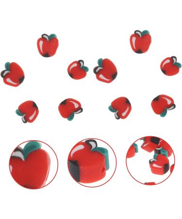 Shop Lurrose 1400 Pcs Fruit-Shaped Nail Jewelry & Polymer Sound Beads - Colorful Turtle Earrings for Creative Crafts - Buy Online on GoSupps.com