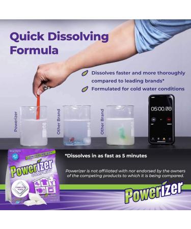 Powerizer Complete Pods - Multipurpose Plant-Based Laundry & Dishwasher Detergent | 42 All-in-One Cleaning Pods for Effective International Shipping - Buy Online on GoSupps.com