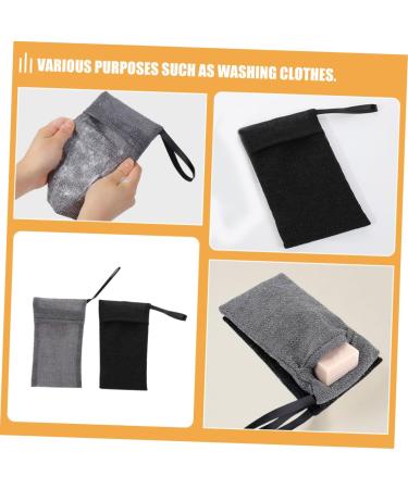 VINTORKY 2pcs Bath Bag Exfoliating Soap Bag Soap Sleeve Soap Saver Bag Soap Bar Bag Soap Bar Pouch Nylon - Buy Online on GoSupps.com