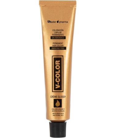 Thader Th Pharma VColor Permanent Colors Settings with liquid gold 100 gray coverage 120 ml nr 4 midbrown No 4 middleused 140 g Pquite the 1 - Buy Online on GoSupps.com