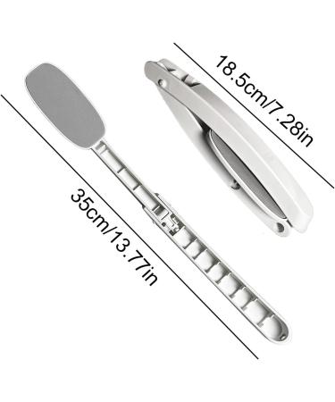 Lotion Applicator | Folding Back Brush for Cream - Long Handled Lotion Applicator Back Moisturizer & Sunscreen Applicator for Lotion Application Gray - Buy Online on GoSupps.com
