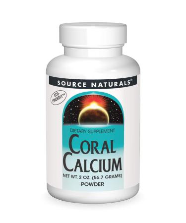 Source Naturals Coral Calcium Powder 2 oz (56.7 g) - Buy Online on GoSupps.com