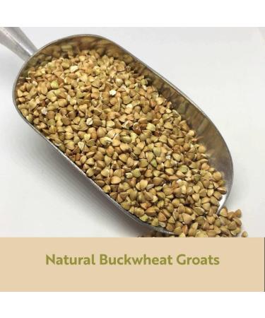 Veggy Duck Natural Buckwheat Groats (1Kg) - Raw Vegan GMO-Free Nutritious Option - Buy Online on GoSupps.com