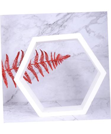 ABOOFAN 10pcs Artificial Christmas Tree Flower Arrangements Wreaths Picks Plants Adornment Leaf Filler Flash Red 14*41cm - Buy Online on GoSupps.com