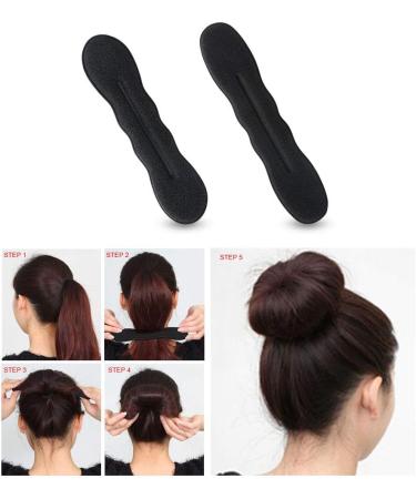 URAQT 26 Pcs Hair Styling Kit Set - Bun Maker, Braid Tool, Twist Accessories for DIY Hair Styles - Black Magic Hair Styling for Girls/Women - Buy Online on GoSupps.com