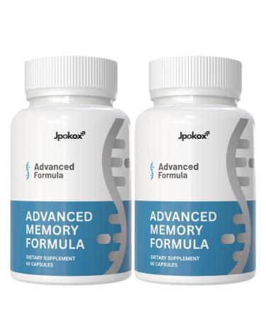 Advanced Memory Formula | Advanced Memory | Brain Formula | Capsules for Men & Women | 60 Capsule (Pack 2)