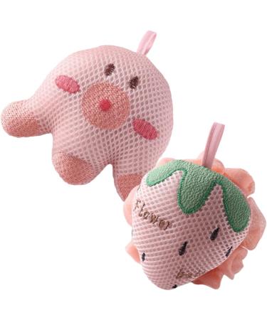 Beaupretty 6 Pcs Cartoon Bath Ball Scrubber - Exfoliating Shower Loofah Set for Refreshing Bath Experience - Buy Online on GoSupps.com