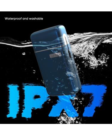 Buy Sejoy Portable Electric Razor for Men | IPX7 Waterproof Toothed & Mesh Blades Magnetic Adsorption | Best Mini Electric Foil Shaver - Buy Online on GoSupps.com