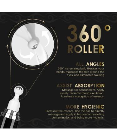 5% Caffeine & Retinol Eye Cream Under Eye Cream for Dark Circles Puffiness Puffy Bags and Wrinkles Fine Lines Anti-Aging Eyes Serum with 360 Roller Massage Ball for Men & Women (1) - Buy Online on GoSupps.com
