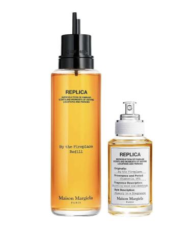 Maison Margiela Replica By The Fireplace 2-Piece Set For Unisex (3.4 Oz Eau De Toilette Spray Refillable + 1.0 Oz Eau De Toilette Spray) - Buy Online on GoSupps.com