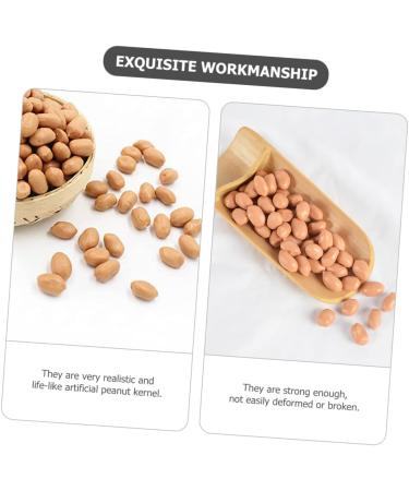 Alipis 4pcs 1 Grill Playset Artificial Nut Model Simulation Fake Fruit Peanut Kernels Prop Faux Peanut Kernels Faux Groundnut Fake Nut Model Toys Artificial Flowers Food Pvc - Buy Online on GoSupps.com