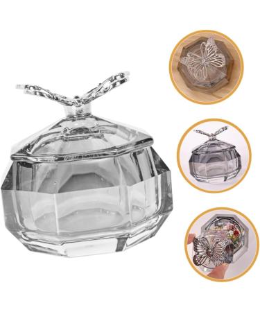 FRCOLOR Crystal Glass Manicure Cup Nail Bowl Nail Polish Accessories Manicure Accessories Nail Dappen Dish Manicure Cup Thick Pen Washing Cup Pen Washing Plate Cup Acrylic - Buy Online on GoSupps.com