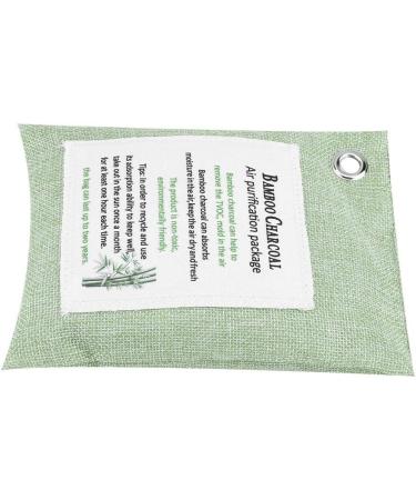 8 Colors Bamboo Charcoal Odor Eliminator - Activated Carbon Air Purifying Bag for Home & Car (Light Green) - Buy Online on GoSupps.com