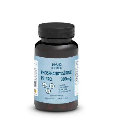 Phosphatidylserine Pure 300mg Helps Reduce Cortisol Improve Memory & Concentration Manage Stress Nootropic Supplement With