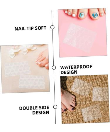  SKISUNO 100 Sheets of Adhesive Stickers for Fake Glue Double-Sided Gel Adhesive Practical and Secure for Women and Girls - Buy Online on GoSupps.com