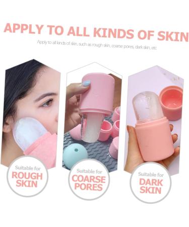 DOITOOL Silicone Ice Face Roller Face Rolling Facial Ice to Tighten Facial Rollers Molde De Para Resina Plantar Roller Silcone The Face Silica Gel Pink Ice Tray - Buy Online on GoSupps.com