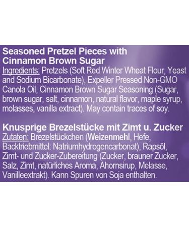 Pretzel Pete Smoky Bacon & Cheddar Seasoned Pretzel Pieces 8 x 160g - Delicious Snack for Every Bite - Buy Online on GoSupps.com