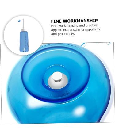 Lurrose 500ml Nasal Wash Bottle - Sinus Rinse System for Household - Plastic Nasal Washer for Adults and Kids - Blue 27X7.5CM - Buy Online on GoSupps.com