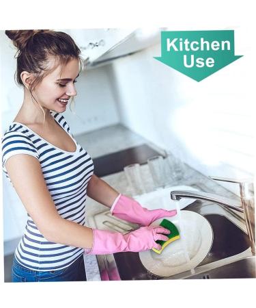 Kitchen Cleaning Sponges 24 Packs Eco Non-Scratch for Dish Cleaning Scrub Sponges Dish Cleaning Scrub Sponges - Buy Online on GoSupps.com