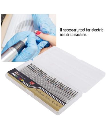 Russian Manicure Drill Bits Set - 30Pcs Diamond Grinding Head Burr Set for Manicure Pedicure Tools - Buy Online on GoSupps.com