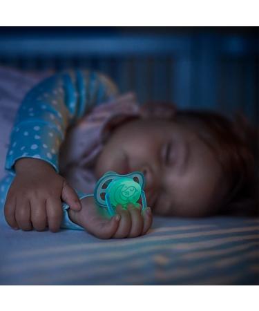 Philips Avent Ultra Air Nighttime Pacifier - BPA-Free Breathable Shining & Includes Sterilization Box - For Babies 6-18 Months - Buy Online on GoSupps.com