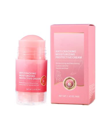 Cracked Heel Care Foot Moisturizer Cream Rapid Absorption Intense Hydration Healing Callus Softener Ideal for Rough Skin Pedicure Nighttime Repair Routine 1 unit (Lot de 1)