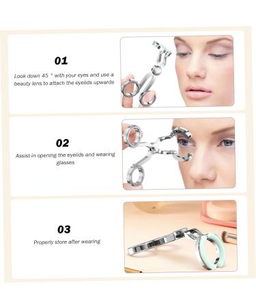 Contact Lens Tool Applicator Silicone Pad Ergonomic Plated Portable Contact Lens Remover Tool for Beginner Universal Travelling Contact Lens Inserter - Buy Online on GoSupps.com