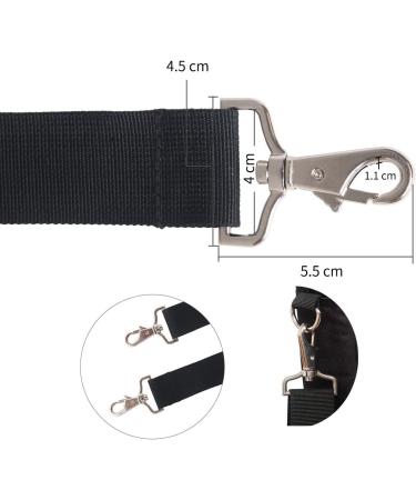 Jakago 60 Adjustable Shoulder Strap for Bags - Ventilated Non-Slip Cushion 4.5cm Wide Up to 155cm Long (Gray) - International Shipping Available - Buy Online on GoSupps.com