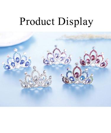 Jakawin Crystal Wedding Hair Comb - Elegant Bridal Tiara Crown for Flower Girls - Buy Online on GoSupps.com