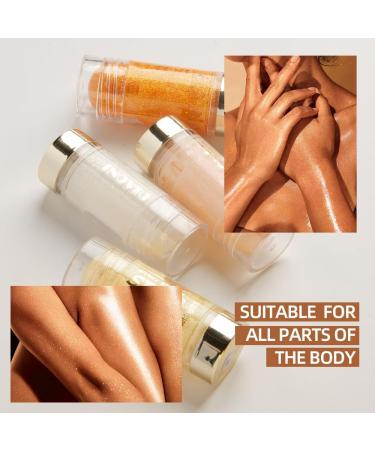 Jelly Makeup Highlighter Makeup Stick for Face Radiant Shimmer Shine Buildable Color Light and Silky Highlighting Face Cream - Buy Online on GoSupps.com