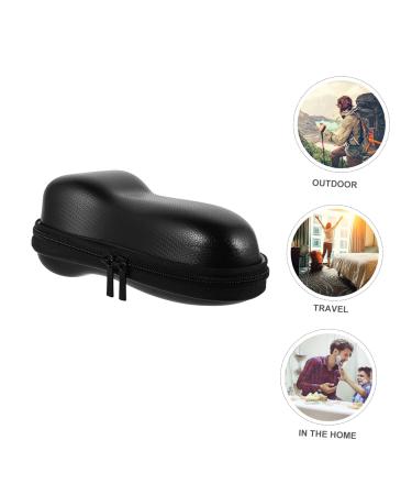 Vintorky Razor Case & Organizer | Stylish Travel Storage Box for Men & Women | Black Razor Holder - Buy Online on GoSupps.com