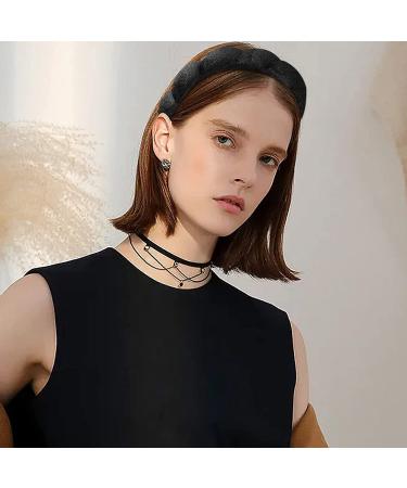 Mimi and Co Spa Headband for Women - Soft & Absorbent Sponge & Terry Cloth Fabric - Ideal for Skincare, Face Washing, Makeup Removal & Shower - Hair Accessories for Padded Headband Hairstyles - Buy Online on GoSupps.com