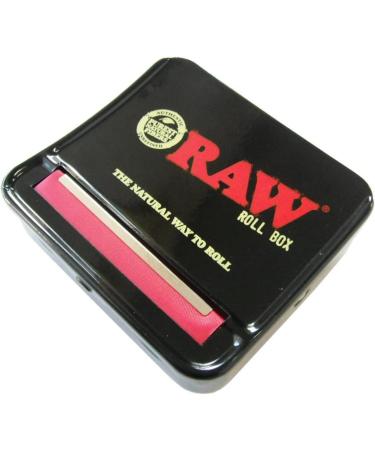 RAW Natural Unrefined Rolling Papers | 70mm King Size | Automatic Rolling Box - Buy Online on GoSupps.com
