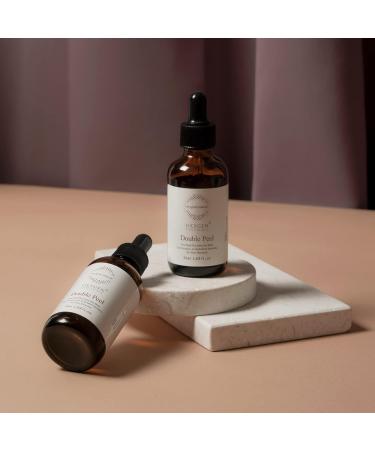 Glycolic acid (AHA) & Salicylic acid (BHA) Facial Peel | OxygenCeuticals Double Peel 50ml / 1.69 Fl. oz. | Chemical Exfoliant for resurfacing