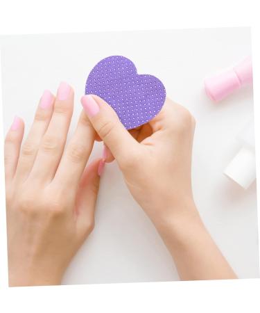 SOESFOUFU 200 Sheets Eyelash Cleaning Pads Travel Glue Cotton Pads Nail Polish Remover Clean Wipes Cleaning Gel Dip Powder Nail Remover Nail Wipes for Gel Nails Tool 4.80X4.80X0.10CM Purple - Buy Online on GoSupps.com